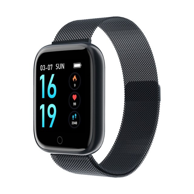 T80 montre intelligente femmes hommes sport Ip68 étanche activité Fitness Tracker fréquence cardiaque bord Smartwatch pour Android iOS B57