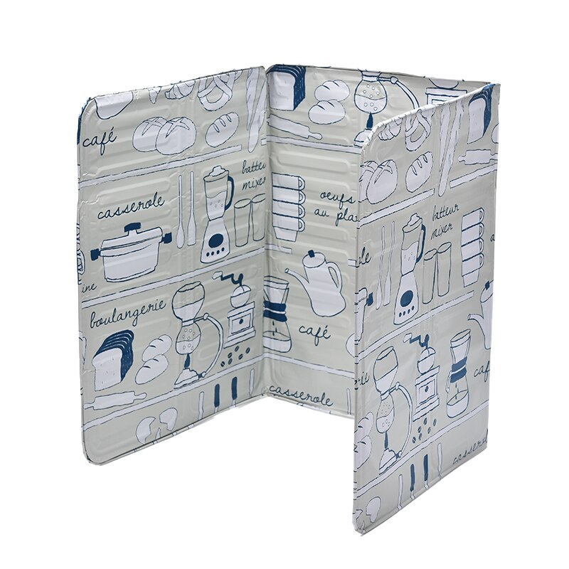 De aluminio para casa plegable protección de placa Cocina: 4