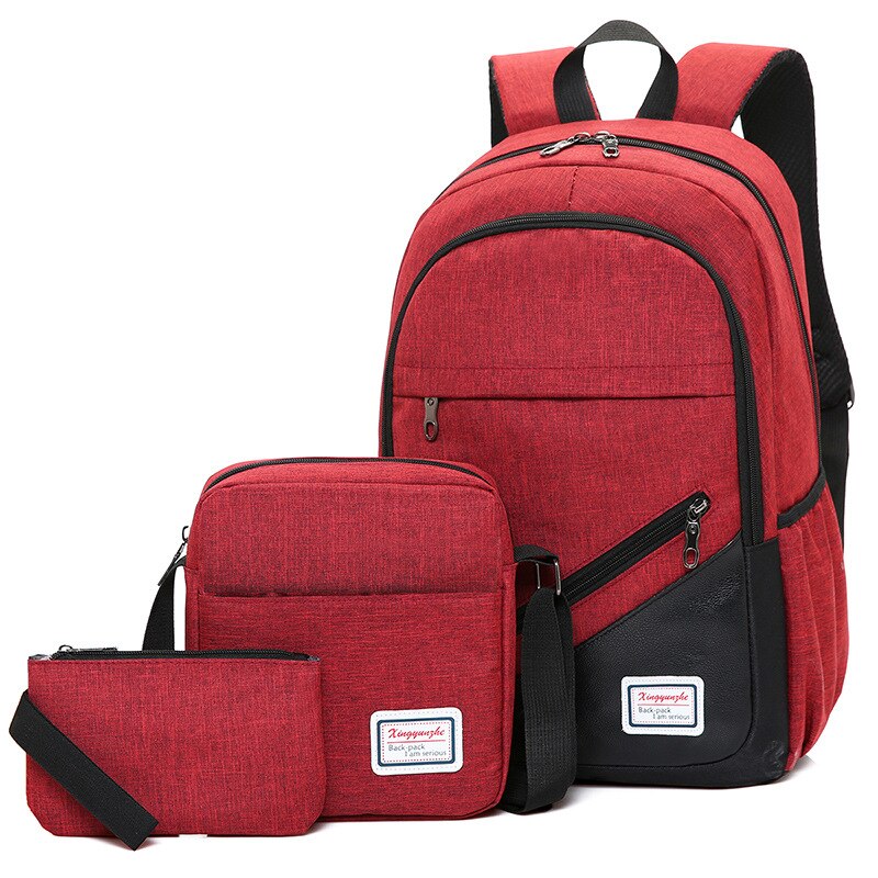 Mochila ortopédica de nylon para adolescentes, bolsa escolar masculina e feminina impermeável