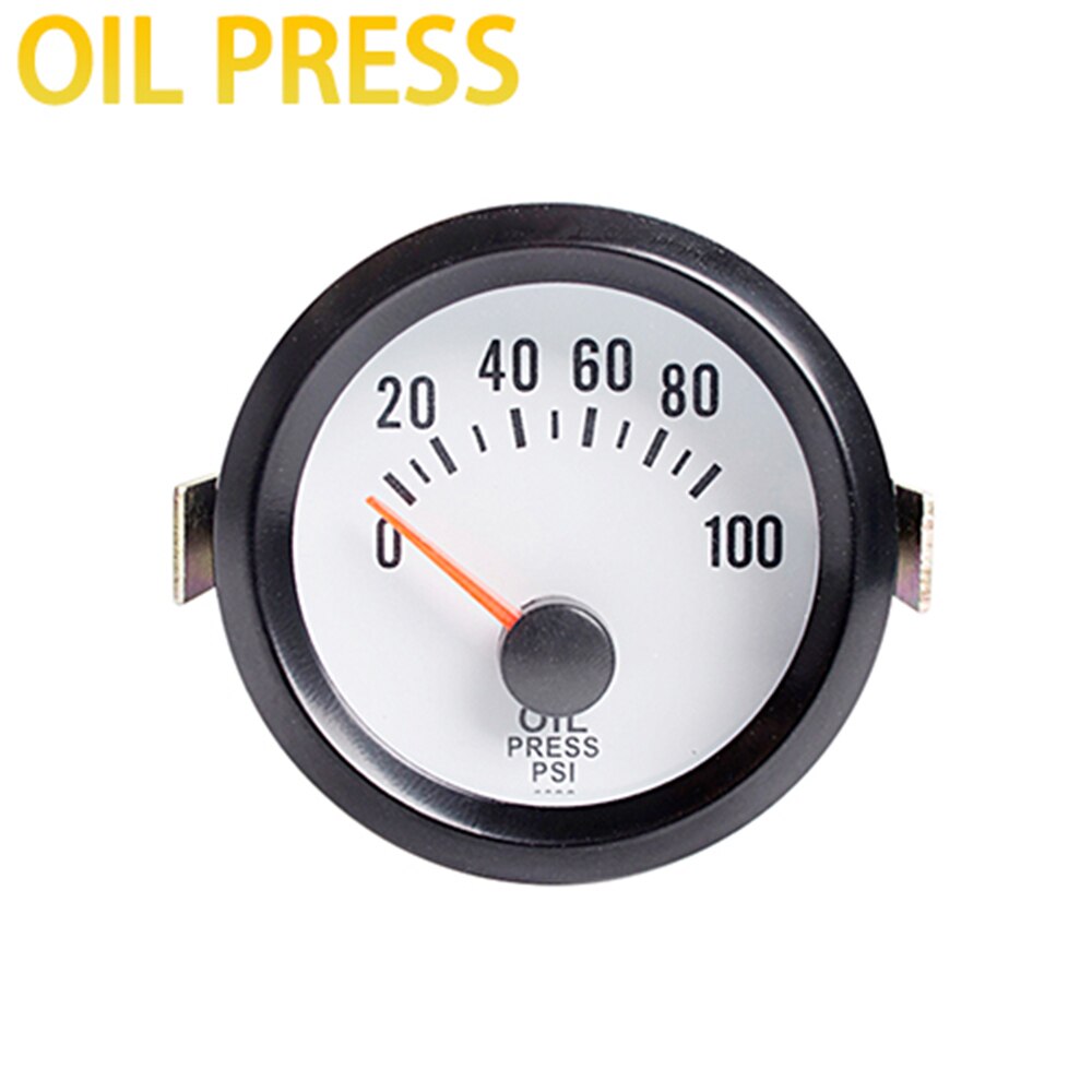 Dragon Gauge-barra Turbo Boost de 2 ", 52mm, barra de 1 ~ 2 Bar -30 PSI, medidor de voltios a presión de aceite para borde negro, luz azul, 12V
