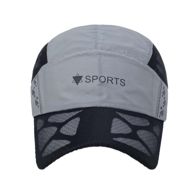 Sommer sport åndbar kasket hurtigtørrende mesh hatte mænd kvinder parasol kasketter udendørs klatring rejser vandreture hatte c