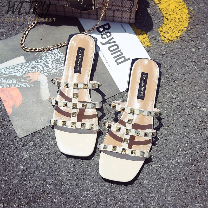 DAFFY - Sandali Ciabattine Trasparenti Con Applicazioni Gioiello Nere - Foto 8