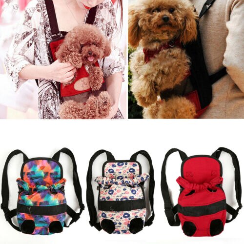 Sac à dos kangourou réglable pour animaux de compagnie, accessoire de transport pour chiens et chats