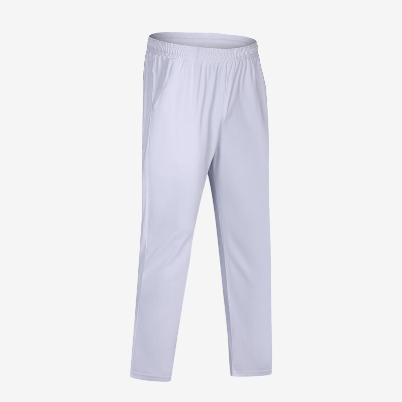 Sports Pants Men Summer Casual Straight Thin Gymnastic Pants Outdoor Sports Running Fitness Trousers Men: White / XXL