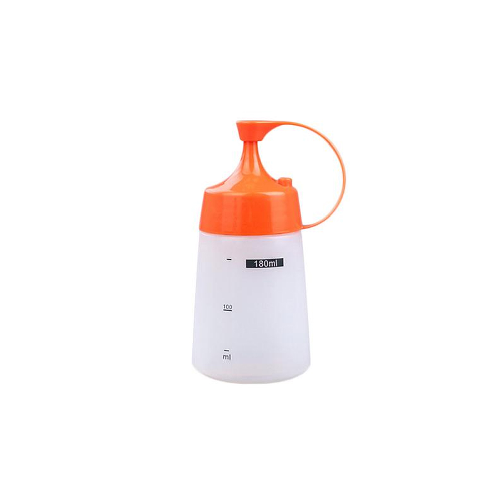 Łatwy w użyciu sos pomidorowy naczynia stołbyć winnym wytrzymały sos sałatkowy spiczasta końcówka przyprawa olej dżem przyprawa kuchenna butelka robić wyciskania mała: 180ml