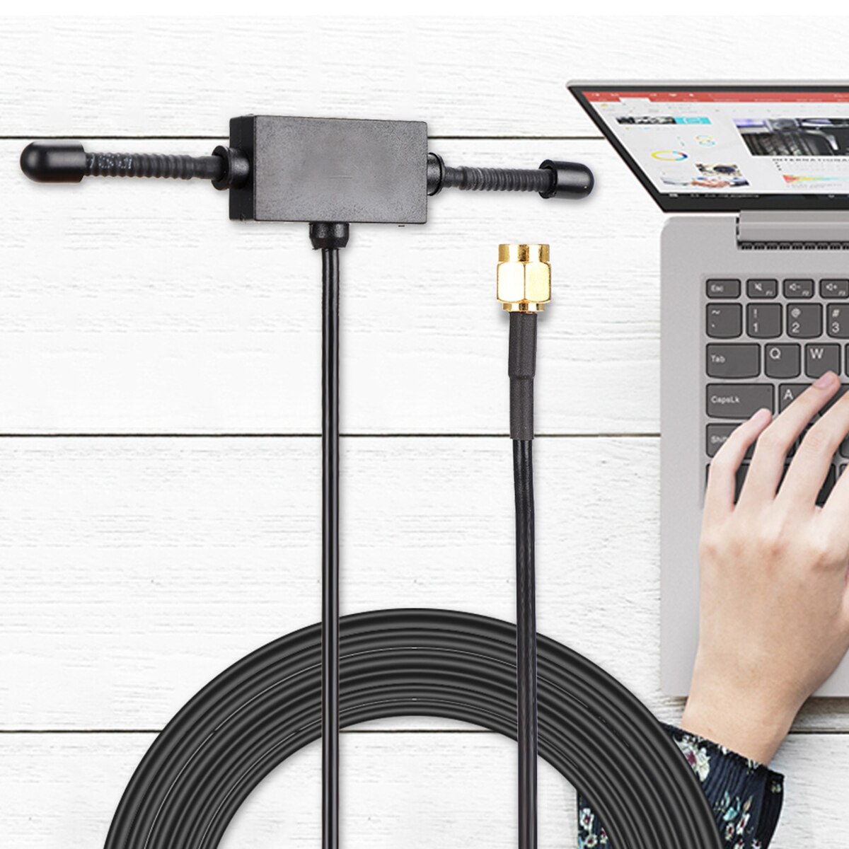 Scanner Full Band Antenna BNC Male Connector 3dB High Gain Glass Mount Antennas For Uniden For Motorola Radio Scanner