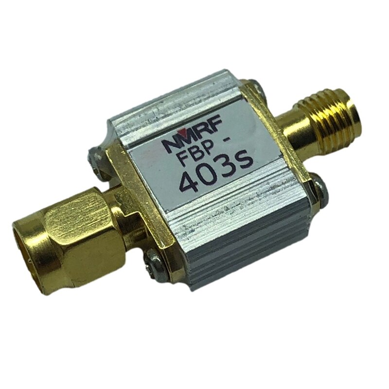 Filtre Coaxial RF FBP-403S, 403 Mhz, 1db, bande passante 4Mhz: Default Title