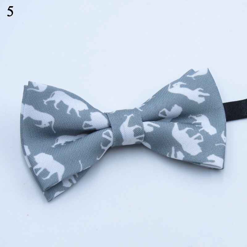 Enfants garçon classique noeud papillon à lacets papillon dinosaure noeud papillon petit dinosaure imprimer fête de mariage enfant cravate: 5