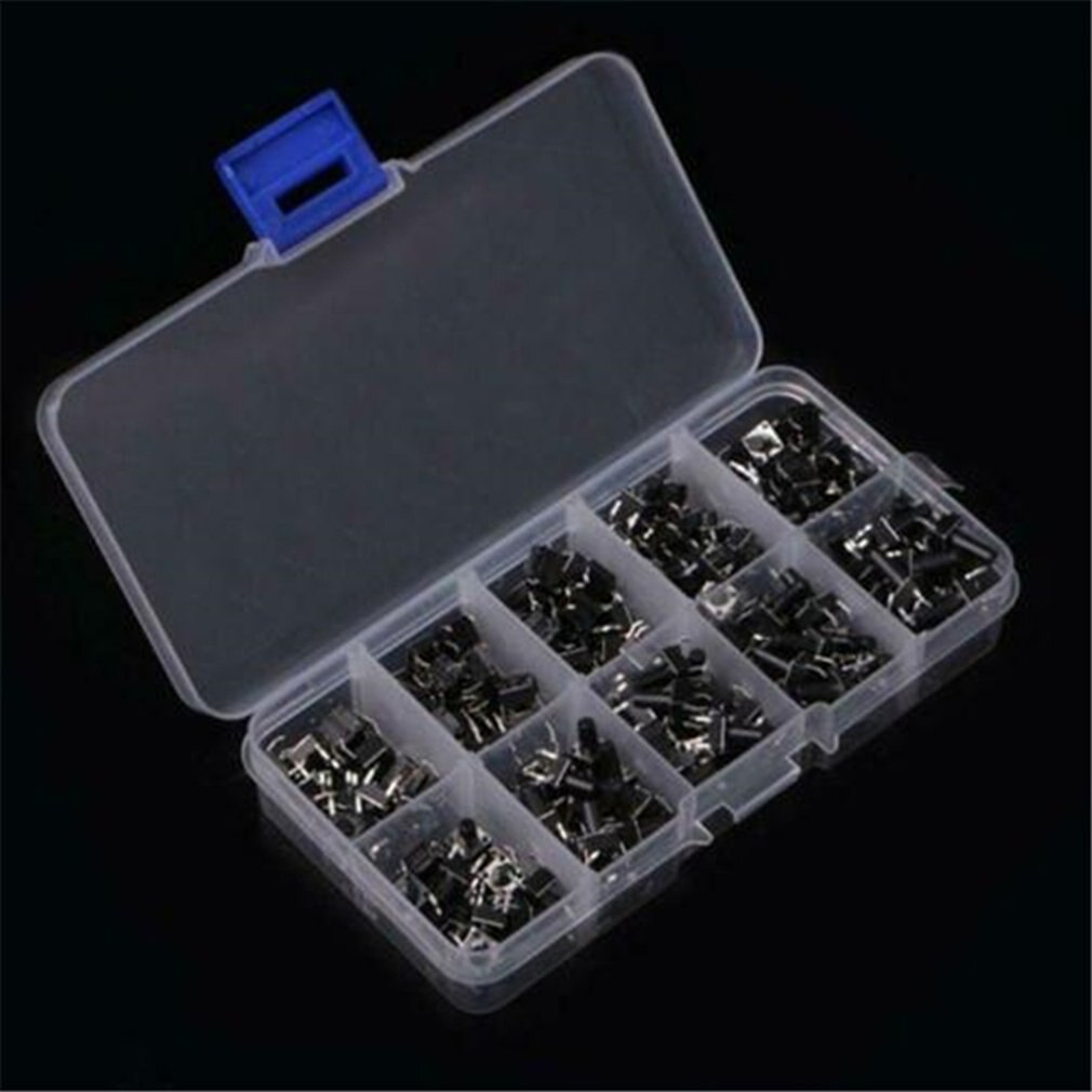 10 models 200 Units Micro touch switch touch button DIP switch 4P 6X6x4. 3/5/6/7/8/9/10/11/12 / 13mm for arduino DIY KIT