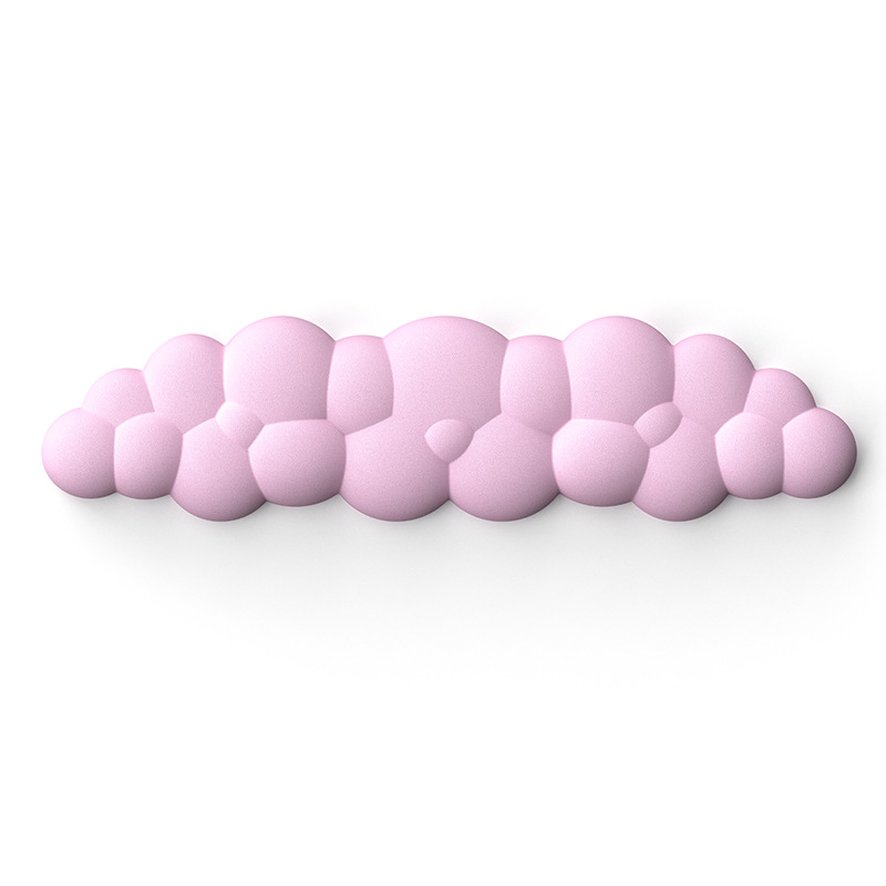Mouse pad with wrist rest keyboard cloud anti-slip memory foam desktop office gamer mouse wrist rest