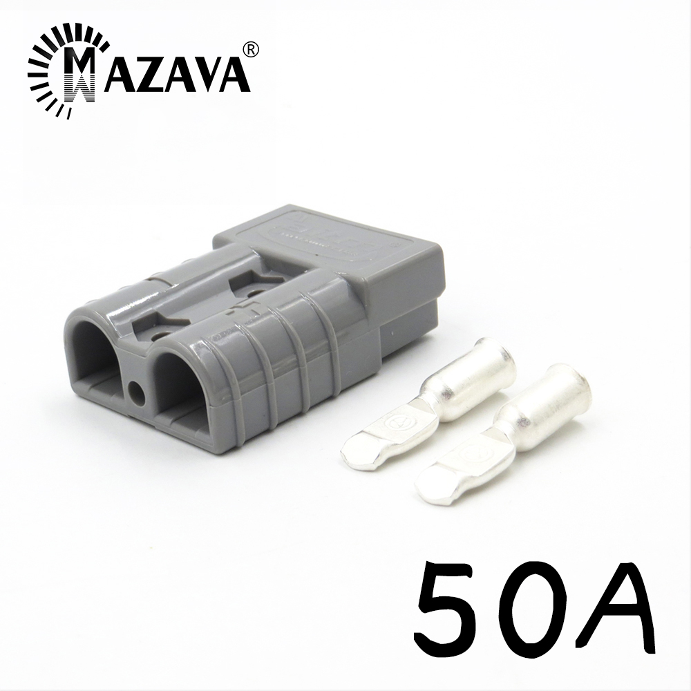 50A 120A 600V SB50 SB120 Power Connector Dual-Pole Quick Opladen Plug SB50 Elektrische Auto Batterij Ups Kabel terminals Dc
