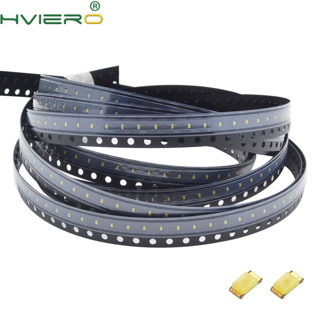 100Pcs 20MA SMT 0402 Ultra Bright Warm White Green Blue Yellow Pink Orange Diode LED Lamp Light Emitting Diode Decorative Lights