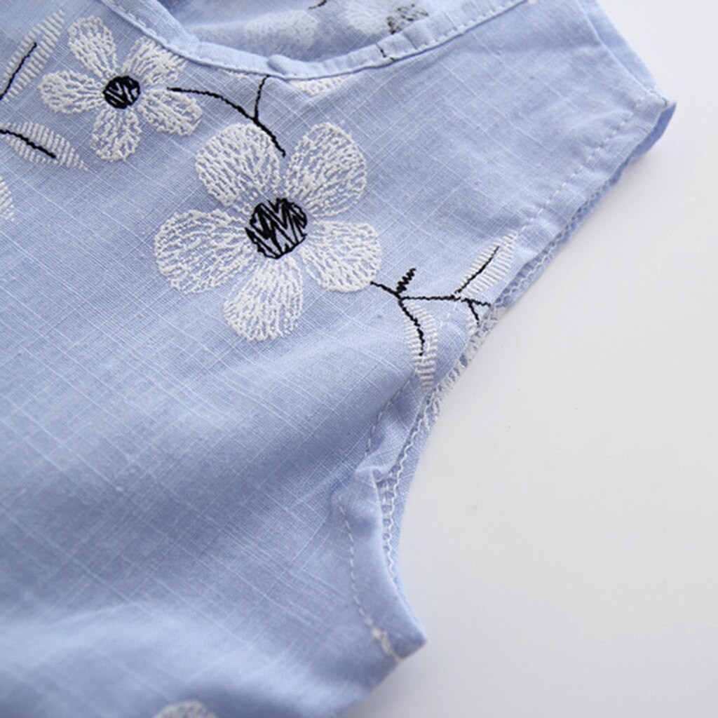 Baby Dress Summer Girls Infantile Dresses Cotton Children's Clothes Flower Style Kids Clothing Princess Dress