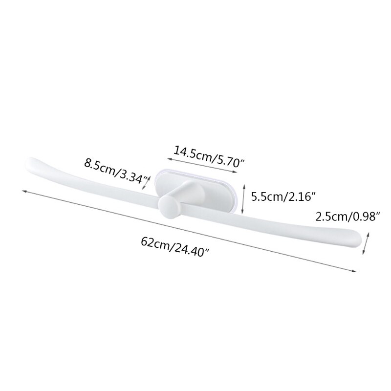 H7ED-toallero de baño montado en la pared, 2 piezas, sin punzonado, estante de almacenamiento para colgar ropa sucia, cocina, impermeable