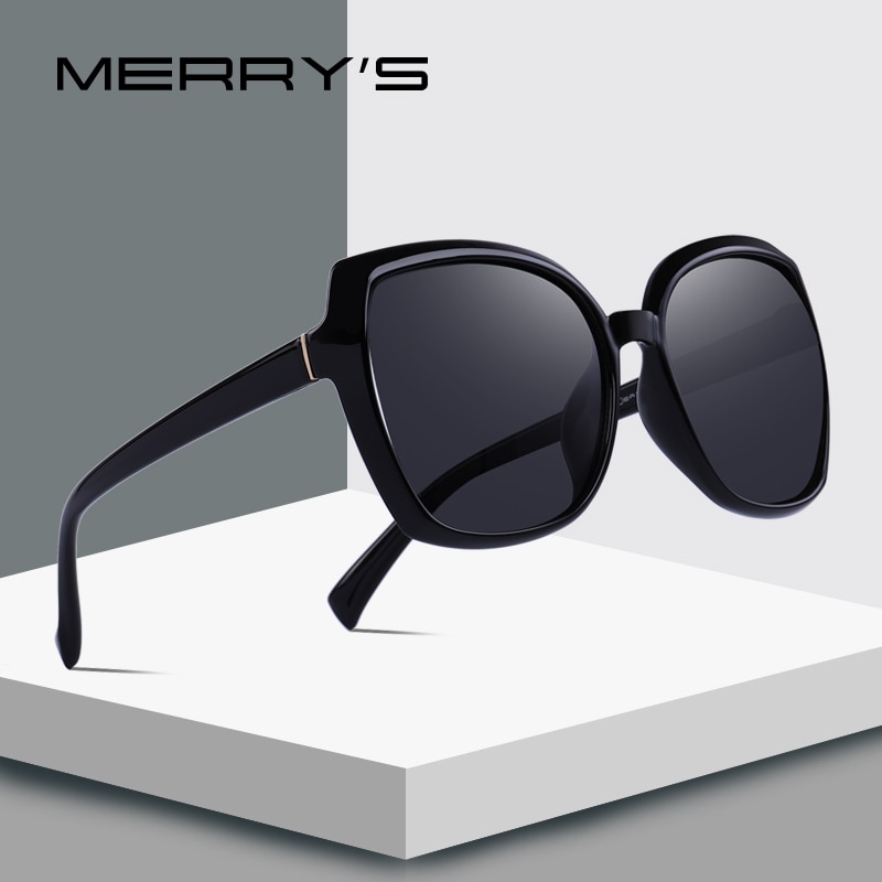MERRYS Women Cat Eye Sunglasses Lady Polarized Driving SunGlasses 100% UV Protection S6087