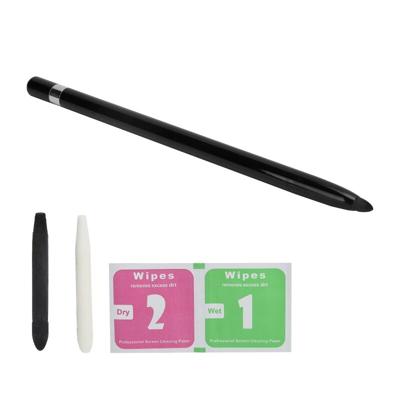 K3NB Universal Active Stylus Pen Capacitive Sensitive Touch Screen Writing Pencil Replacements for Pads Smart Phones: Black