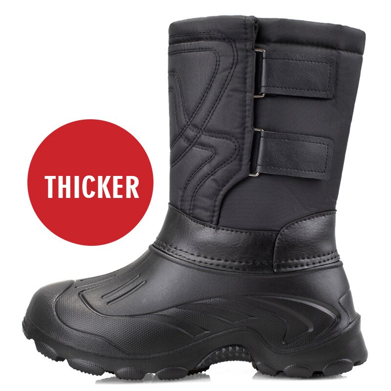 Winter Mannen Snowboots Camouflage Platform Laarzen Mannen Regen Schoenen Super Warm Antislip Waterdicht Heren Winter Laarzen Voor-40 Graden