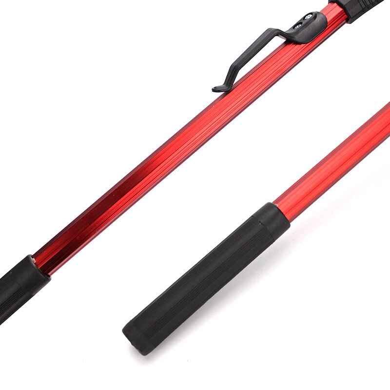 Portable Triple-cornered Fishing Net, Aluminum Alloy Foldable Rod Nylon Hand Net Catch Fish Tackle Accessories