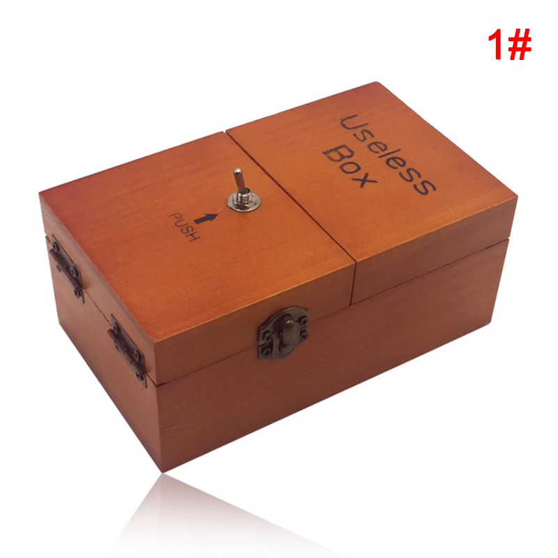 Elektronische Doos Houten Jongen Meisje Kid Interessante Tijdverdrijf Machine Stress Reductie Grappig Speelgoed Bureau Decoratie: Black