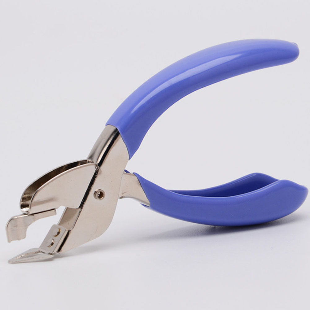 Herramienta de mano de Metal tapicería de alta resistencia Durable grapas removedor Mini duradera grapadora herramienta de encuadernación Extractor de clavos