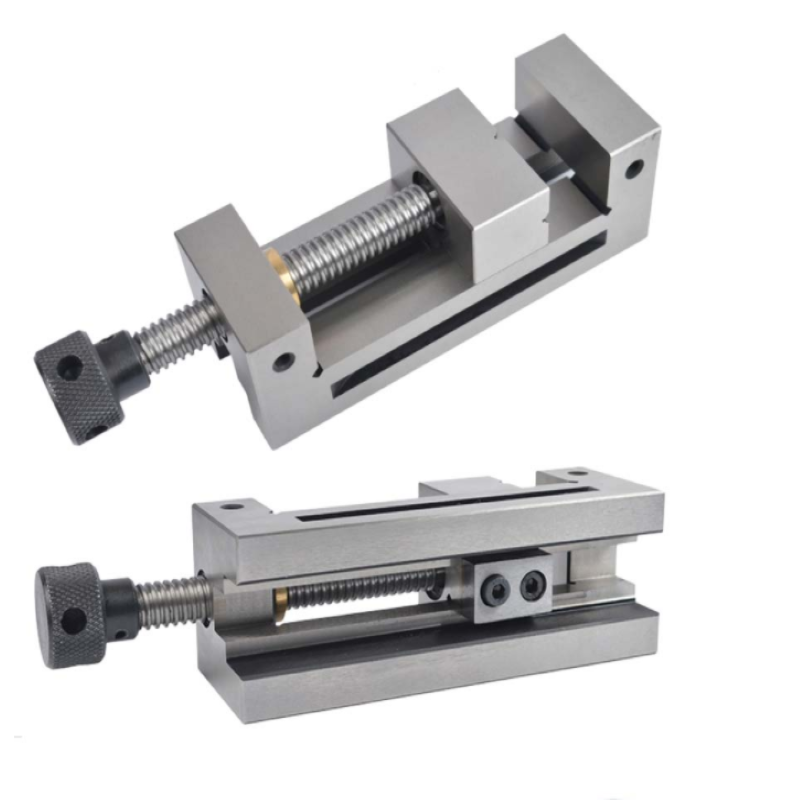 Manual Right Angle Vise 2 inch Vise Clamp High Precision Flat Pliers Small Grinding Machine CNC Drilling and Milling machine
