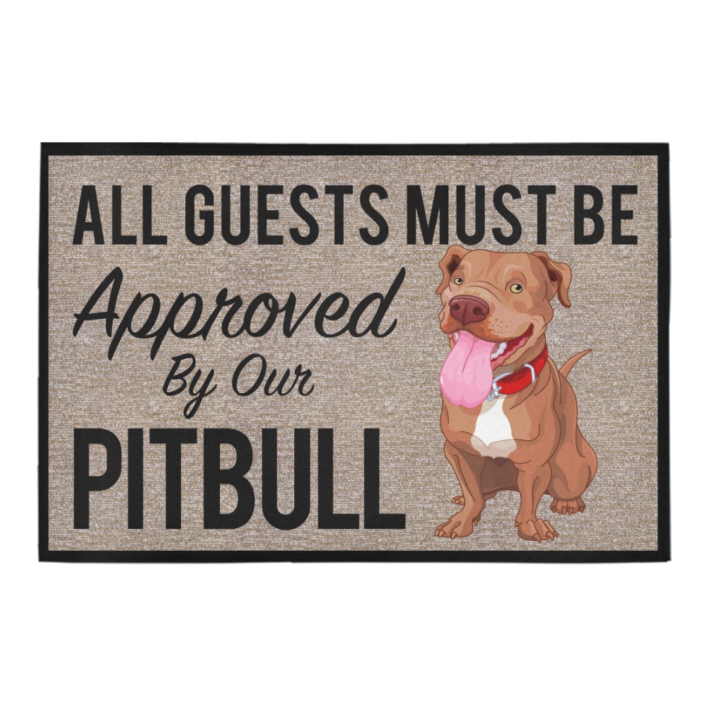 CLOOCL All Guests Must Be Approved By Our French Bulldog Doormat 3D Print Pet Dog Doormat Non Slip Floor Mat Decor: Doormat 6