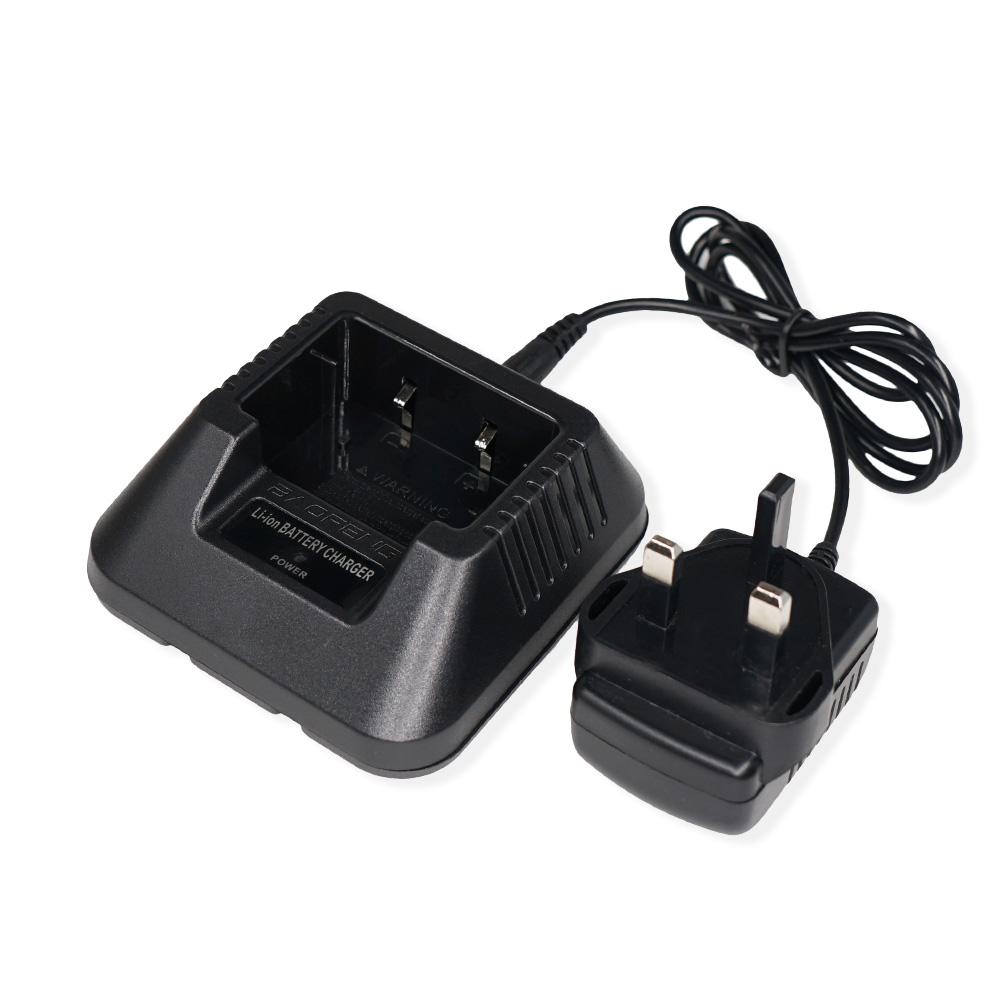 Original Baofeng UV-5R UE/EE. UU./REINO UNIDO/USB/cargador de batería de coche Radio bidireccional UV5R DM-5R cargador Baofeng Walkie Talkie UV-5R Accesorios: YELLOW