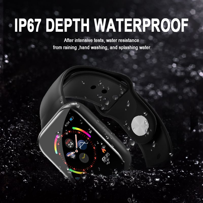 Waterproof Heart Rate Monitor Multiple Smart Watch Mode Sport Blood Pressure Women Wearable Men Watch Smartwatch Smart Watch