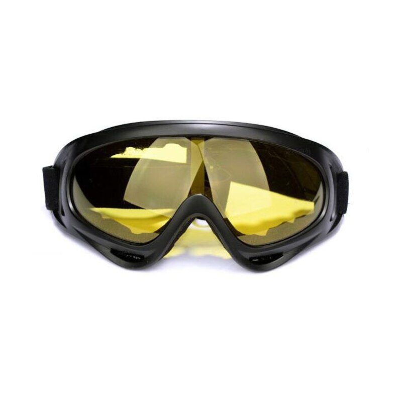 Ski snowboard briller bjerg ski briller snescooter vintersport gogle sne briller cykling solbriller herre maske til sol: Gul