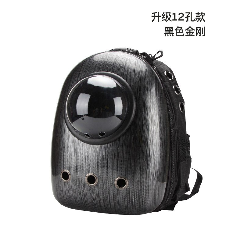 Cat Bag Pet Bag Cat Backpack Out Bag Transparent Space Capsule Suitcase Carrying Backpack Dog Bag Pet Backpack: White