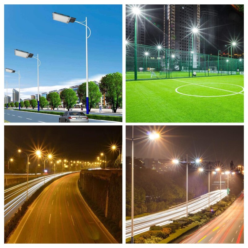 100W LED Street Light Outdoor Floodlight Spotlight IP65 Waterproof Wall Light Garden Road Street Pathway Outdoor Lighting