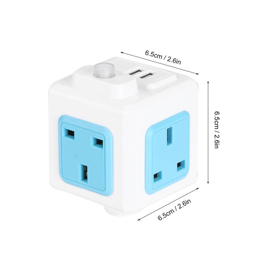 USB socket decorative accessories 10A multifunction socket UK plug for home office