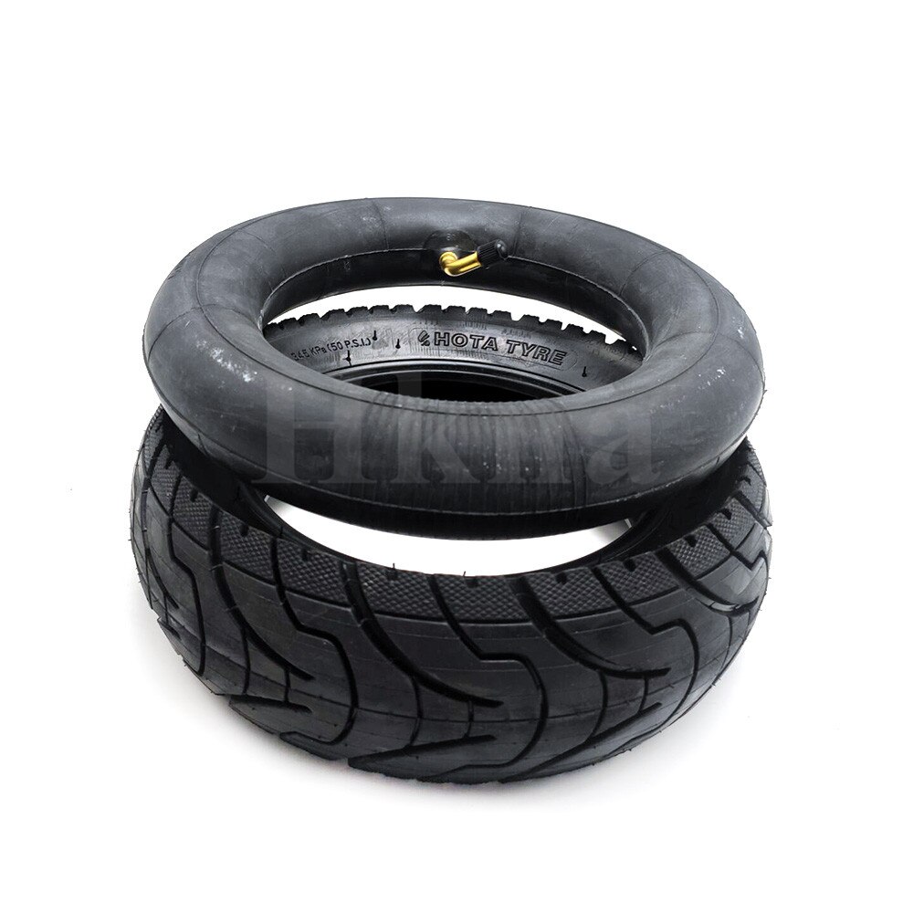 Pneu 80/65-6 Pour Scooter électrique Speedual, Grace 10, Zero 10X - Dimension 10x3.0-6 - Pneu Noir Tout Temps