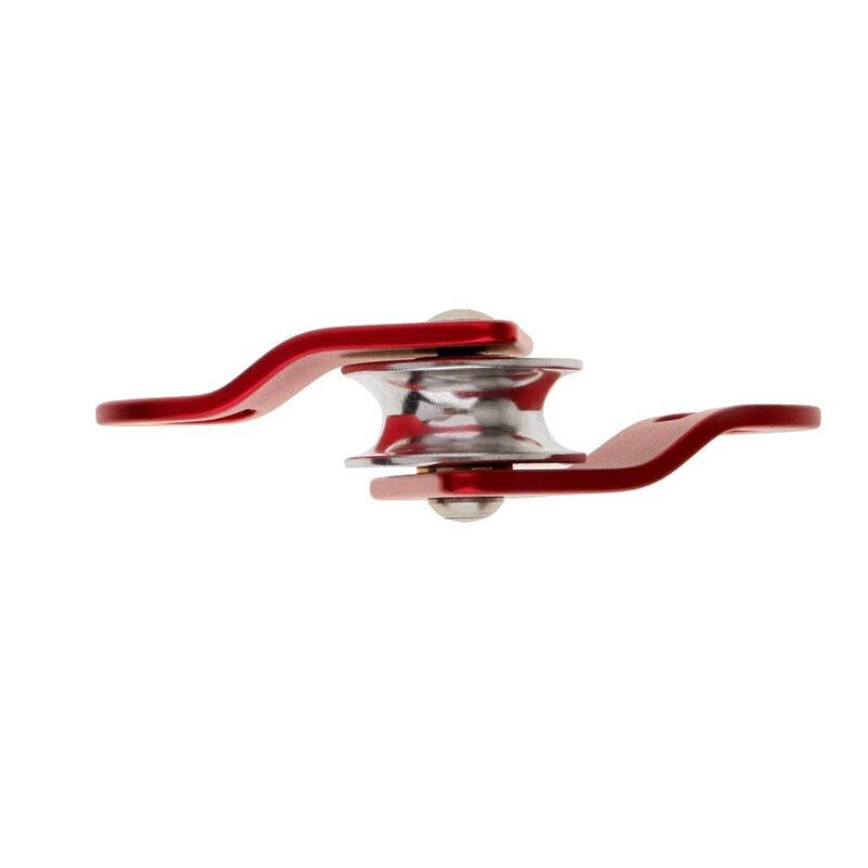 thumbnail image 2 of 26KN UIAA Certified Climbing Pulley - Aluminium Alloy Swivel Block For 12mm Rope Rescue 2 of 11