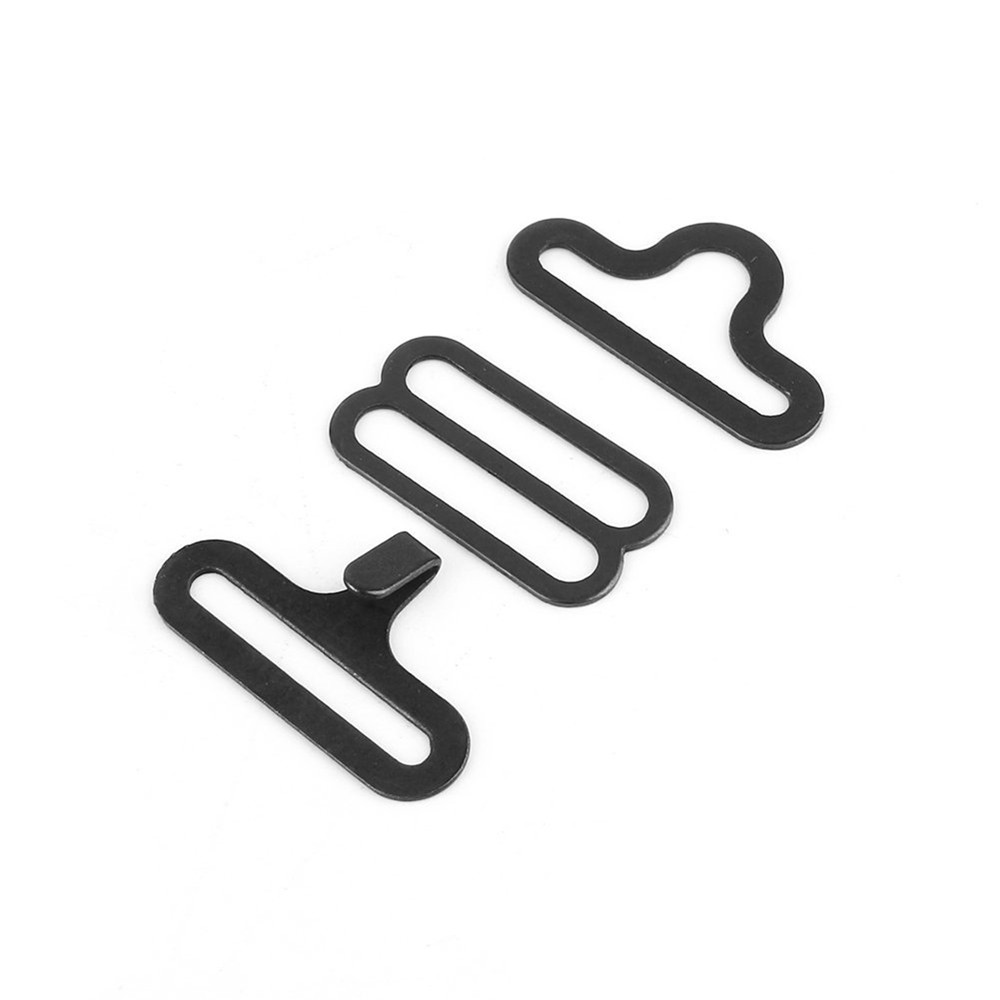 Lot de 50 attaches pour nœud papillon, crochet de cravate, attaches pour faire des sangles réglables