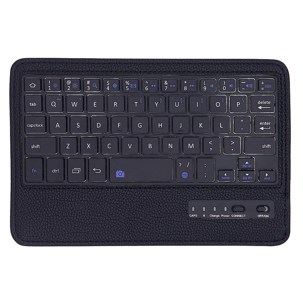 Clavier pour Samsung Galaxy Tab A 8.0 pouces SM-P200 Cas Litchi Modèle En Cuir Bluetooth Clavier pour Samsung Tab A