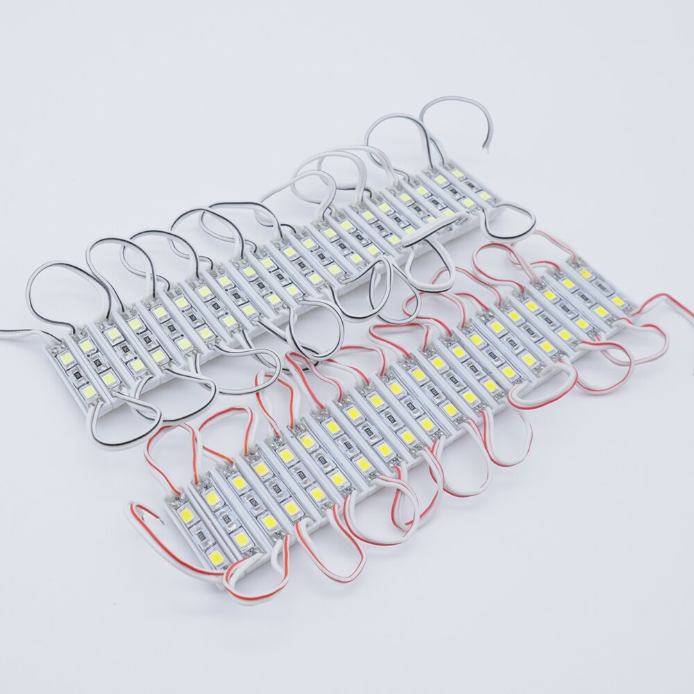 20PCS/lot mini LED Module SMD 2835 2LEDs DC12V Ultra thin for Advertisement LED Module Lighting Strip