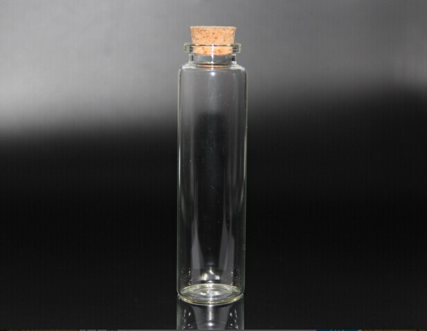 5 stuks 30*110mm 55ml flessen met kurken stop knutselflessen potten bruiloft decoratie doe-het-zelf lege potten containers voedsel flessen