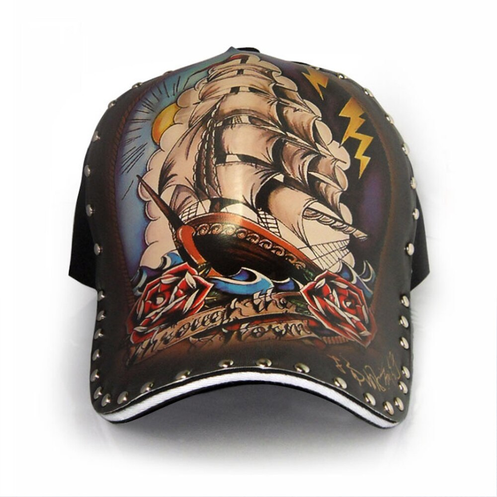 FS Luxury Brand 3D Stampa Drago Cinese Berretti da baseball con Rivetto Estate Uomo Donna Cappello Street Hip Hop Cap Gorras Para Hombres