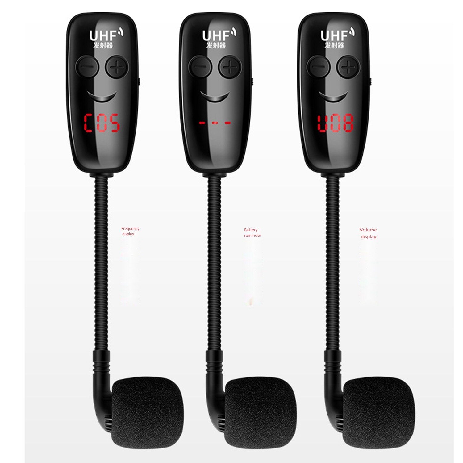 Saxofoon Muziek Draadloze Microfoon Outdoor Prestaties Uhf Draadloze Microfoon Pickup