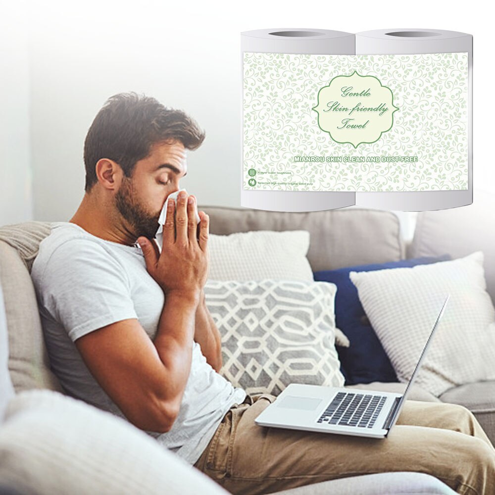 In store Strong Soft 4-Ply Toilet Paper Bath Tissue Giant Roll 10 Rolls Household goods toilet paper Бумажное полотенце