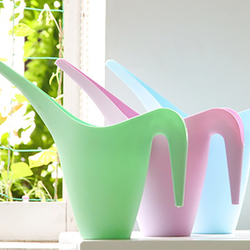 Plastik vandkande blomst vanding kedel hjem have gårdhave vanding potte lang mund haveredskaber