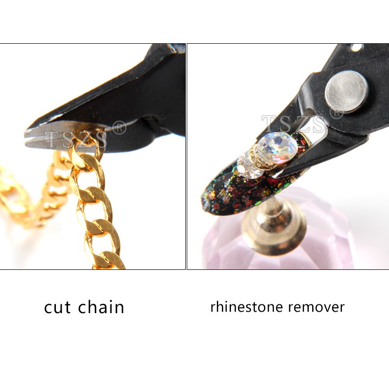 1 Stks/partij Nail Decoraties Remover Clipper Tang Cutter Nipper Manicure Nail Art Tool