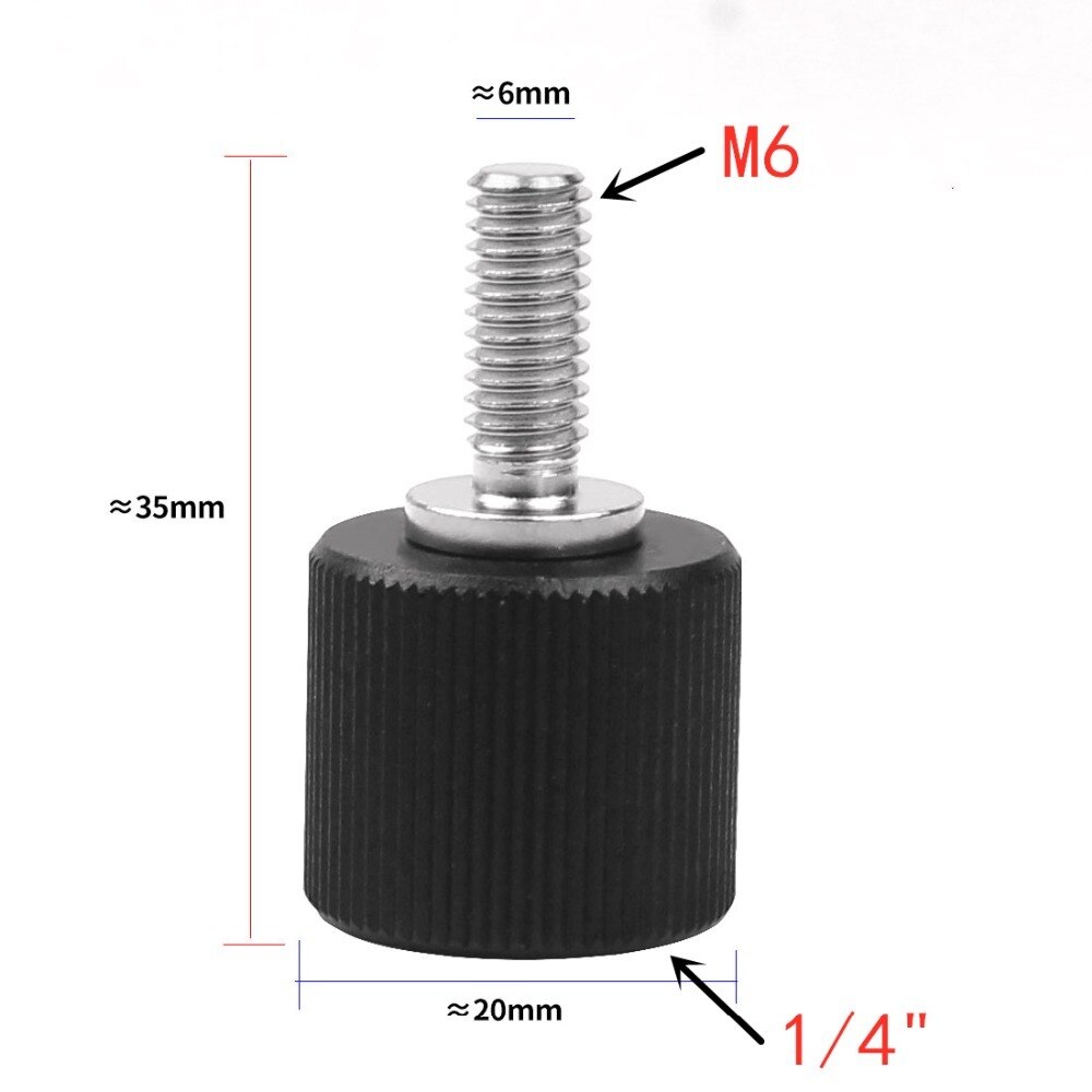 Adaptateur De Vis Trépied 5/8" Femelle Vers 1/4" Ou 3/8" Mâle - Pour Micro Et Photo