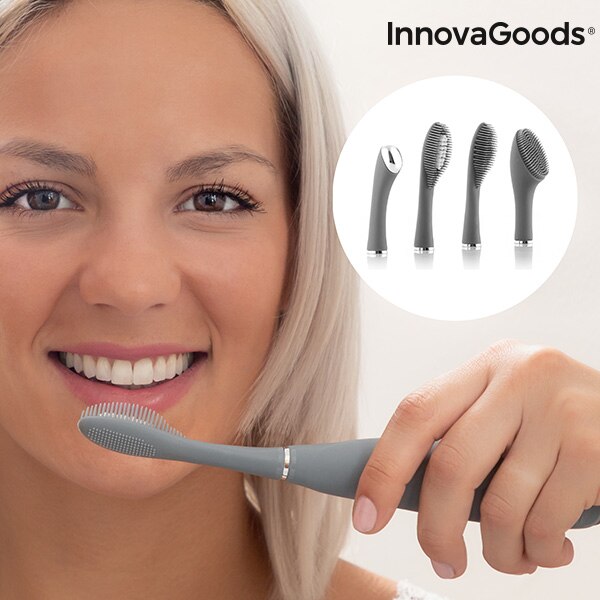 Cepillo de Dientes Sónico de Silicona con Accesorios Klinfor InnovaGoods