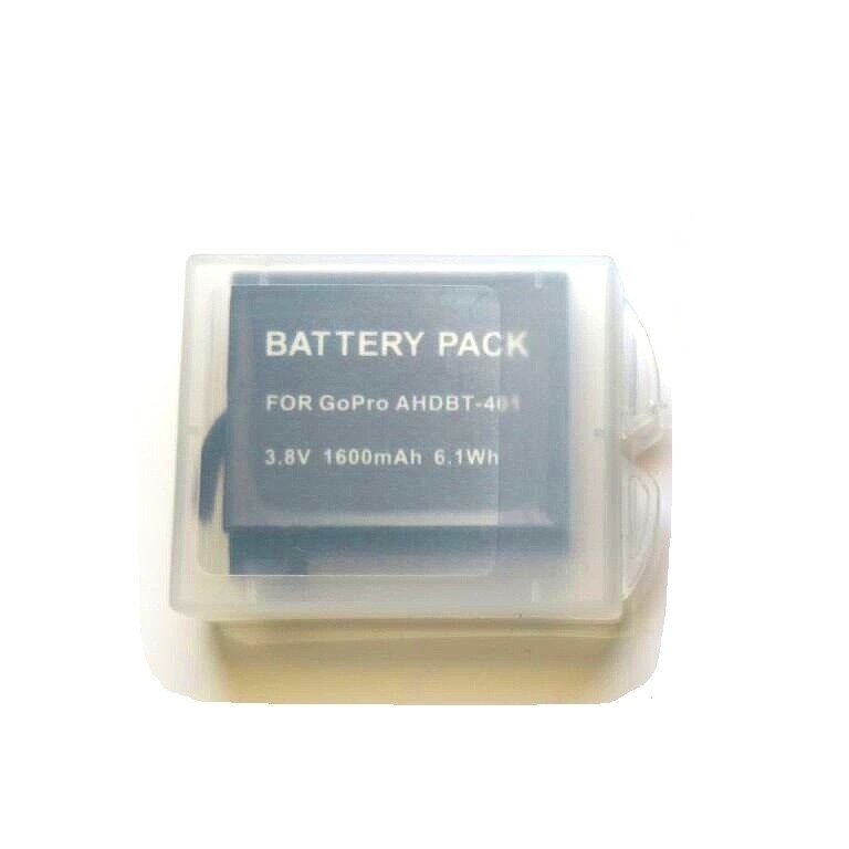 Voor Gopro Hero 4 Batterij 3.8 V bateria Hero 4 Batterij USB DUAL Charger battery case Voor Hero4 Zilver/ zwart Action accessoires: D package