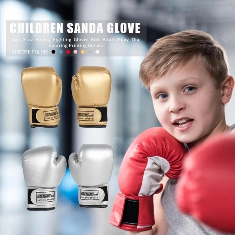 3-10 år børn boksehandsker til børn børn ungdoms boksesæk kickboxing muay thai luffer mma træning sparring handsker