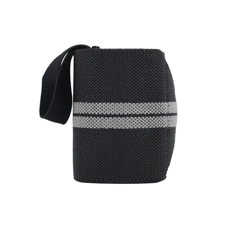 Adjustable Wristband Elastic Wrist Wraps Bandages For Weightlifting Power Lifting Breathable Wrist Support: grey left