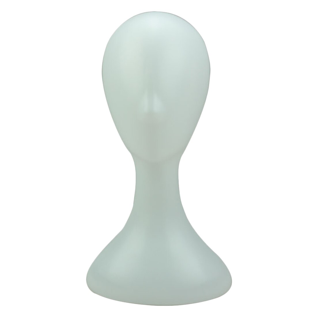 1pcs Female Plastic Mannequin Manikin Head Model Wig Glasses Hat Display Stand Health Wig Display Head Model Head: White