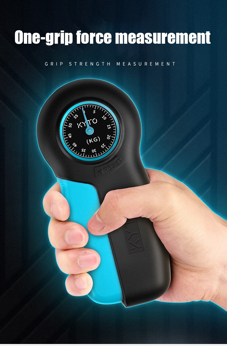 Hand Dynamometer Griff Energie Stärke Meter Hand Gewalt Energie Prüfung 121lbs / 55kg Hand Griff Strengthener